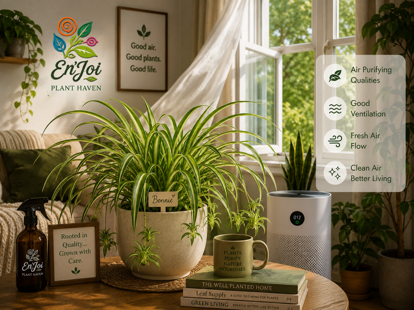 Air-Purifying Plants 🌿